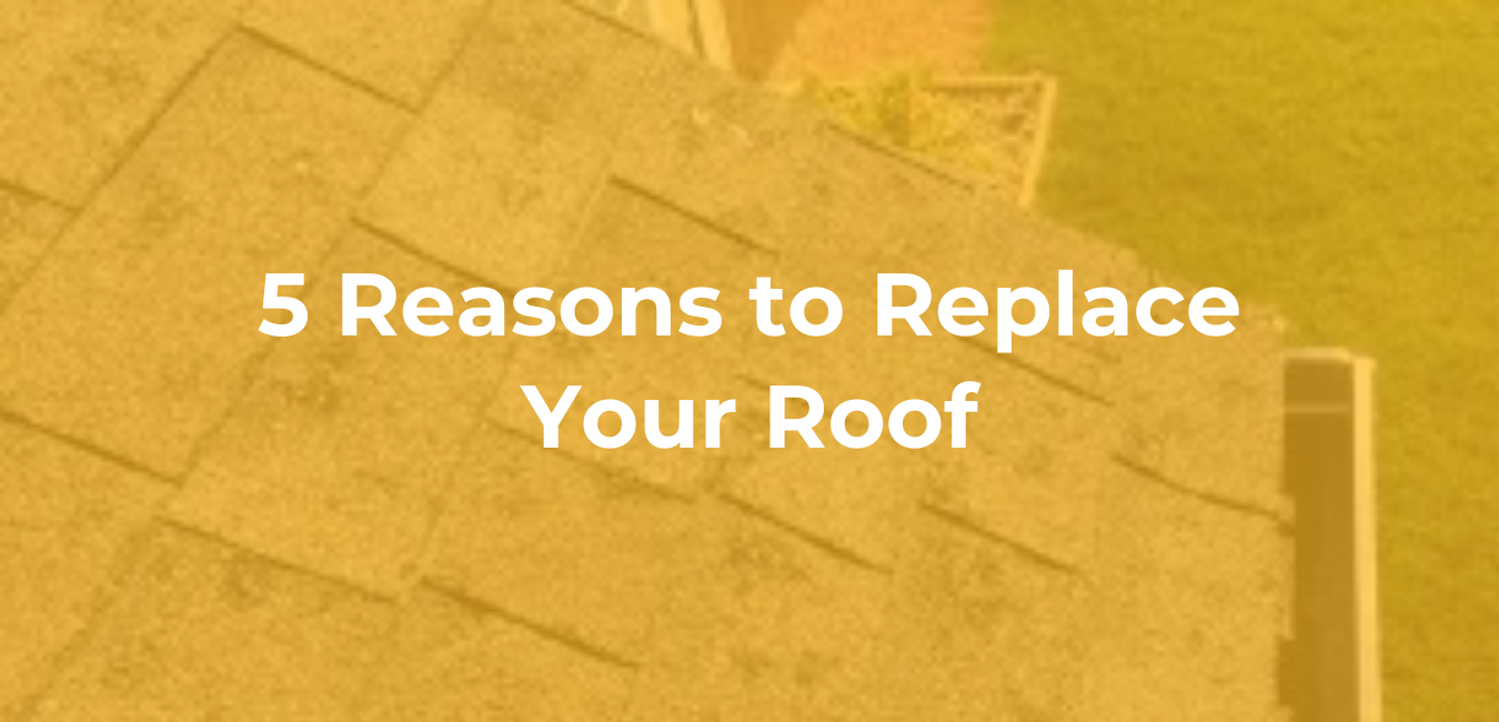 5 Reasons to Replace Your Roof