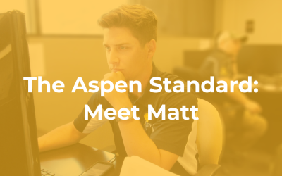 The Aspen Standard: Meet Matt, Estimating Coordinator