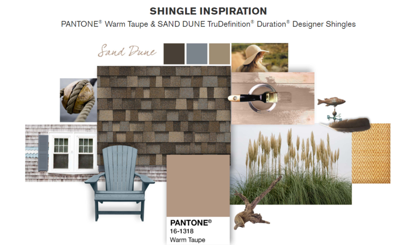 color swatch for shingles