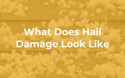 What Does Hail Damage Look Like?