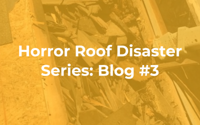 Horror Roof Disaster Series: Blog #3