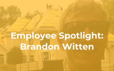 Employee Spotlight:  Brandon Witten