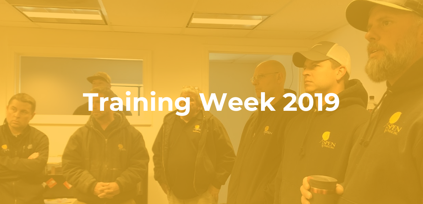 Training Week 2019