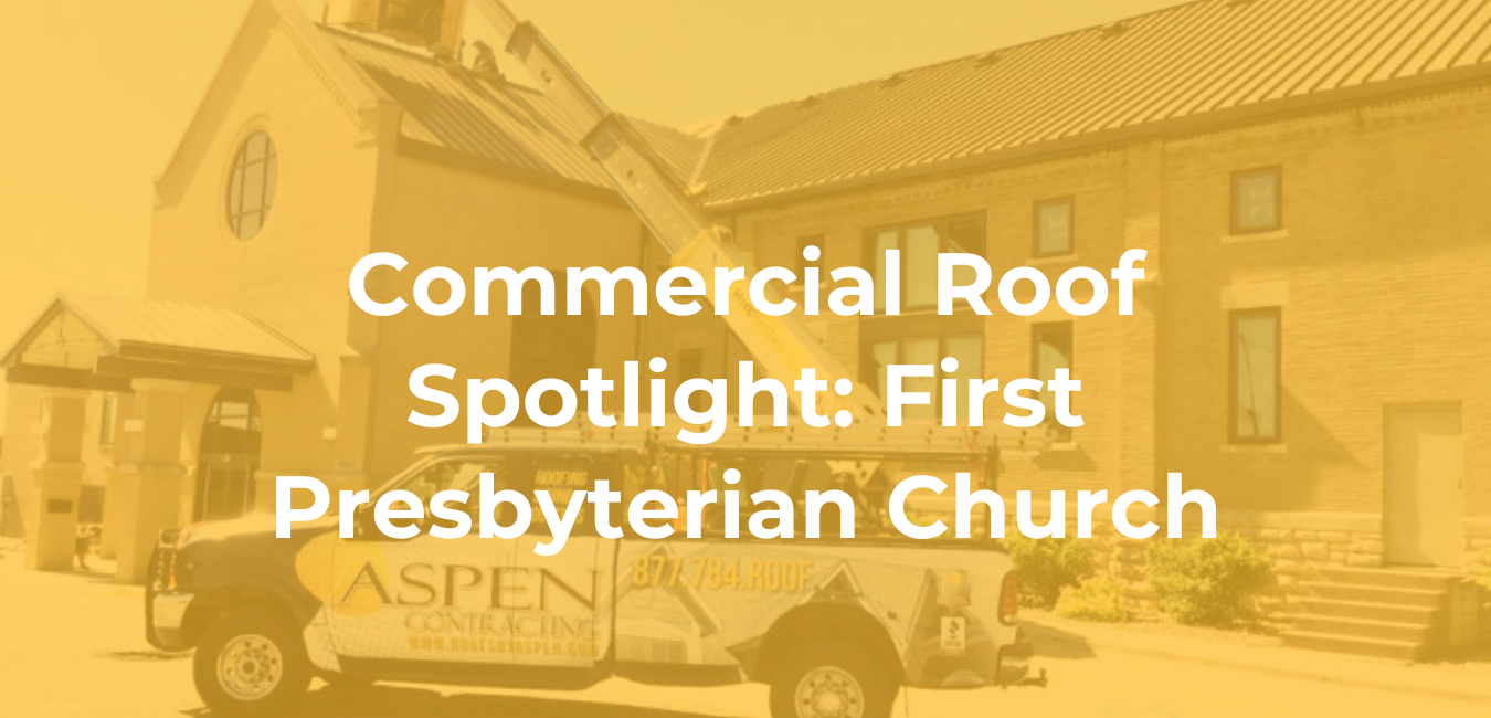 Commercial Roof Spotlight First Presbyterian Church