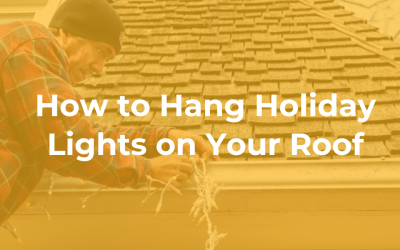 How to Hang Holiday Lights on Your Roof