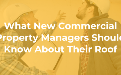 What New Commercial Property Managers Should Know About Their Roof