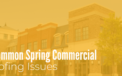 5 Common Spring Commercial Roofing Issues