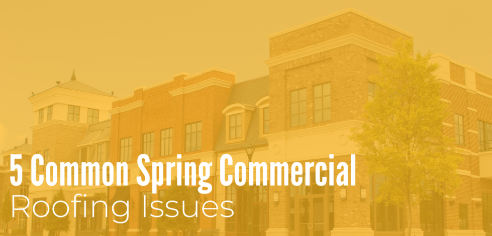 Spring Commercial Roofing Issues