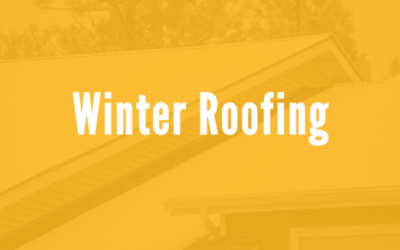 Can You Replace A Roof In The Winter