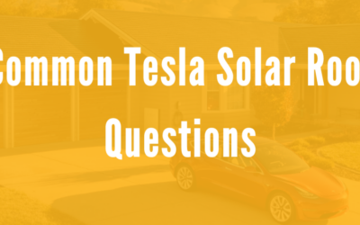 Frequently Asked Questions About Tesla Solar Roof