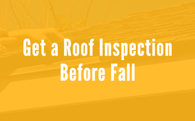 A Fall Roof Inspection