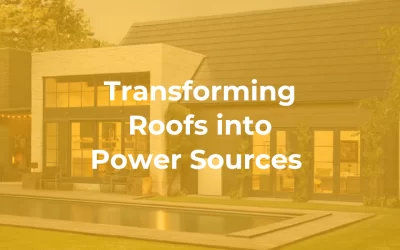 Transforming Roofs into Power Sources